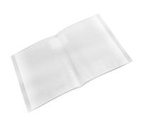 Classeur de Présentation A3 à 20 Pages, Plastique Blanc Multi-couches | Organisateur de Documents pour Bureau et Apprentissage, Grosse Capacité, Intérieur Clair, Service Longue Durée