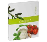 Classeur de recettes - PAGNA - Olive ET tomate - A4 - Multicolore - 4 anneaux