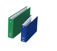 Elba Classeur Balacron 2 Anneaux Ronds - Format A5 - 16 Cm X 24,5 Cm X 4,5 Cm