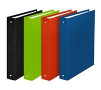 Classeur elba balacron 4 anneaux 40mm a4 210x297mm dos 40mm 225f coloris assortis