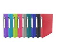 Classeur Oxford Osmose A4 dos 20mm 4 anneaux ronds couverture polypro coloris assortis