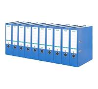Classeur - Elba - Smart Pro - A4 - Bleu - Mécanisme À Levier - Protection Bord Métallique