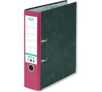 Classeur ELBA smart Wolkenmarmor, largeur dos : 80 mm, rouge DIN A4, couverture en papier Wolkenmarmor, dos collé (10428 RO)