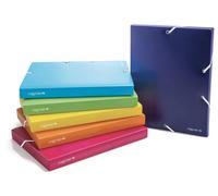 Classeur en carton avec élastique, diamètre 30 mm, disponible en différentes couleurs