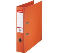 Classeur en plastique Esselte Standard, DIN A4, 75 mm, orange Couverture intérieure et extérieure recouverte de film PP, avec (320240)