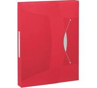 Classeur - Esselte - 624048 - Porte-Documents Élastique - A4 - Rouge - Plastique