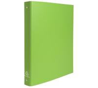 Classeur - EXACOMPTA - Rembordé polypropylène - A4 (21 x 29,7 cm) - 4 anneaux 30 mm - Vert anis