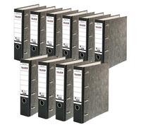 Classeur FALKEN, 10 exemplaires, pour le recyclage, largeur de 7 cm, pour 2 feuilles DIN A5 en format paysage