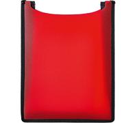 Classeur Flexi A4 HERMA 19550 Translucide rouge Tissu textile