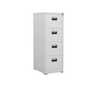 vidaXL Classeur Gris clair 46x62x133 cm Acier Gris G