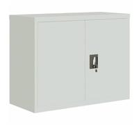 vidaXL Classeur 339721 Gris clair 90 x 40 x 70 cm Acier