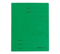25x herlitz 10902906 Schnellhefter Quality Karton grün DIN A4