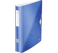 Classeur Leitz 1107 Active WOW 1107-00-36 2 étriers DIN A4 bleu métal