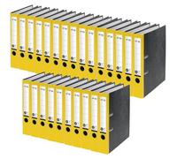 Classeur Leitz VON Leitz, format A4, lot de 25, fabriqué à partir de papier 100% recy os de 50 mm