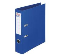 Classeur levier plastique dos 7,5 cm bleu Maxiburo
