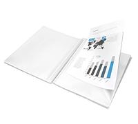 Classeur Liderpapel à spirale avec 20 pochettes en polypropylène DIN A5 transparent