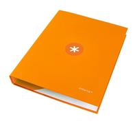 Classeur Liderpapel Antartik A4 doublé 4 anneaux 25 mm ronds couleur moutarde
