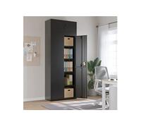 Classeur noir 90x40x240 cm acier 3188327