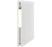 Classeur - OXFORD - A4+ - Incolore - 4 anneaux - Dos 4 cm - Semi-rigide