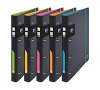 Classeur Oxford for student A4 Dos30 rond 4anneaux polypro opaque assorti