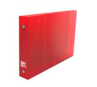 Classeur Oxford Hawai A5Paysag D30 2An Rond PP Translu Assorti
