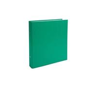 Classeur - Petit Format - Vert - 17x22cm - 2 Anneaux - Dos 25mm - Cartonné