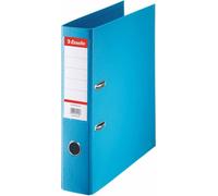 Classeur plastique Esselte Standard, DIN A4, 75 mm, bleu clair Couverture intérieure et extérieure avec film PP, avec (320380)
