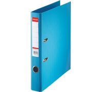 Classeur plastique standard Esselte DIN A4 50 mm bleu clair