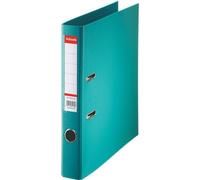 Classeur plastique standard Esselte DIN A4 50 mm turquoise