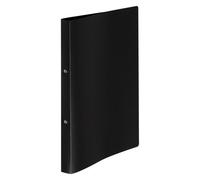 Classeur polypropylène 2 anneaux noir
