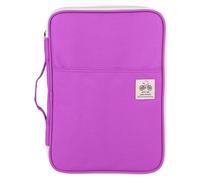 Classeur pour documents A4, imperméable, en tissu Oxford, dimensions 35x25x3 cm, couleur violet