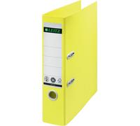 Classeur Recycle 180 degrés A4 large 80mm jaune paquet de 10 pièces