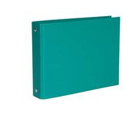 Classeur rembordé polypropylène pour fiches bristol 100x150 2 anneaux 25mm - Couleurs assorties