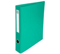 Classeur rembordé PVC 4 anneaux en D de 40mm en 3ème de couverture - A4 maxi - Vert