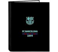 Classeur Safta F.C. Barcelona 3ème Équipe Avec Feuilles 4 Anneaux Pour Enfants