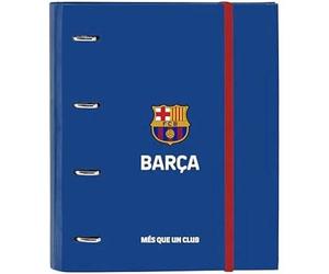 Classeur - Safta - F.C. Barcelone 2ème Équipation - 4 Anneaux - 35 Cm - 100 Feuilles A4