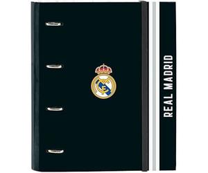 Classeur - Safta - Real Madrid - 1ère équipe - 35 cm - Confortable - Compatible A4