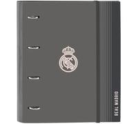 Classeur - Safta - Real Madrid 3ème Équipe 24/25 - 4 Anneaux De 35 Cm - 100 Feuilles A4 - Couverture Rigide