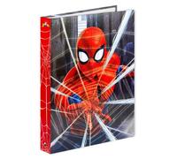 Classeur scolaire A4 SPIDERMAN 4 anneaux