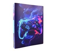 Classeur souple A4 ANONYM Gamer vibe 4 anneaux dos 4cm polypro