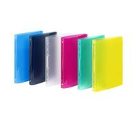 Classeur souple A4 - dos 2,5cm - proyglass - Viquel - 4 Anneaux