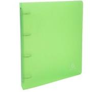 Classeur souple A4+ EXACOMPTA 4 Anneaux Dos 4cm polypro Classeur souple vert G