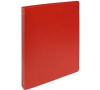 EXACOMPTA Classeur 4 anneaux A4 Maxi Polypropylène Opaque Rouge
