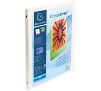 Classeur Souple Opaque A4 Kreacover Blanc 51189E - Exacompta Blanc G