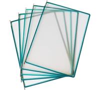 classeur, Système d'affichage mural et de table, porte-listes prix A4, 10 panneaux, porte-feuilles(Panels D A4 Letter)