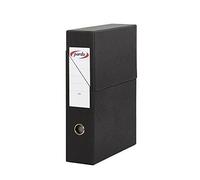 Classeur Vertical Extra Doublé De Couleur Marron Noir