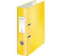 Classeur Wow A4 large jaune paquet de 10 pièces
