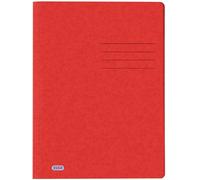 Classeurs à anneaux Top File+ A4, carton 390 g, reliure commerciale et administrative, rouge, lot de 25 pièces