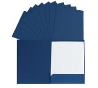 Classeurs à feuilles détachables A4 durables, lot de 10, pour l'école, l'université, les projets et les entreprises.