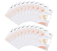 Classeurs A4 imperméables avec fermeture velcro, lot de 48, blancs, 11 trous